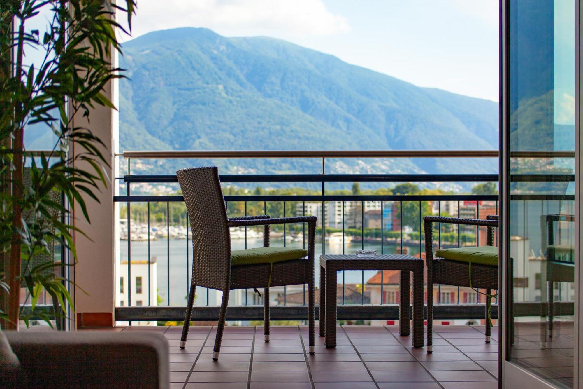 Tertianum Residenza Al Parco Appartements & Restaurant Muralto ภายนอก รูปภาพ